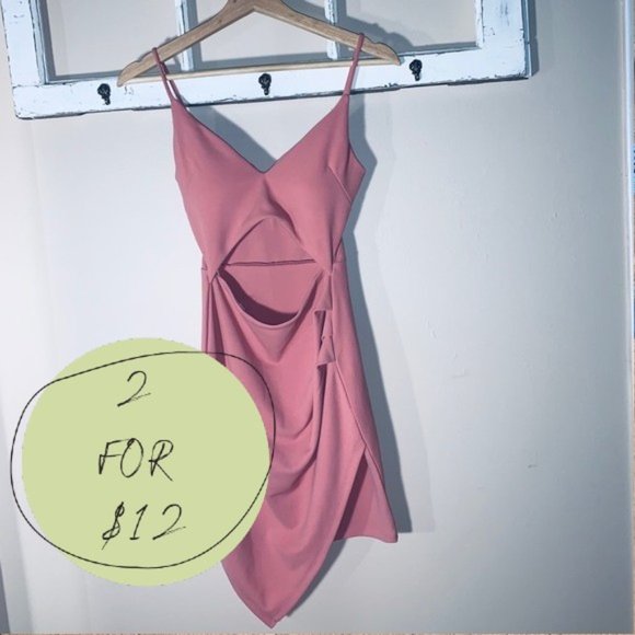 Revamped Dresses & Skirts - Mini Pink Dress